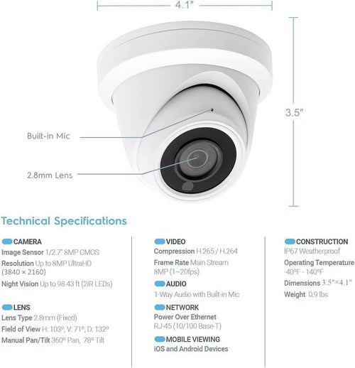 IPC-YT80 (8MP)