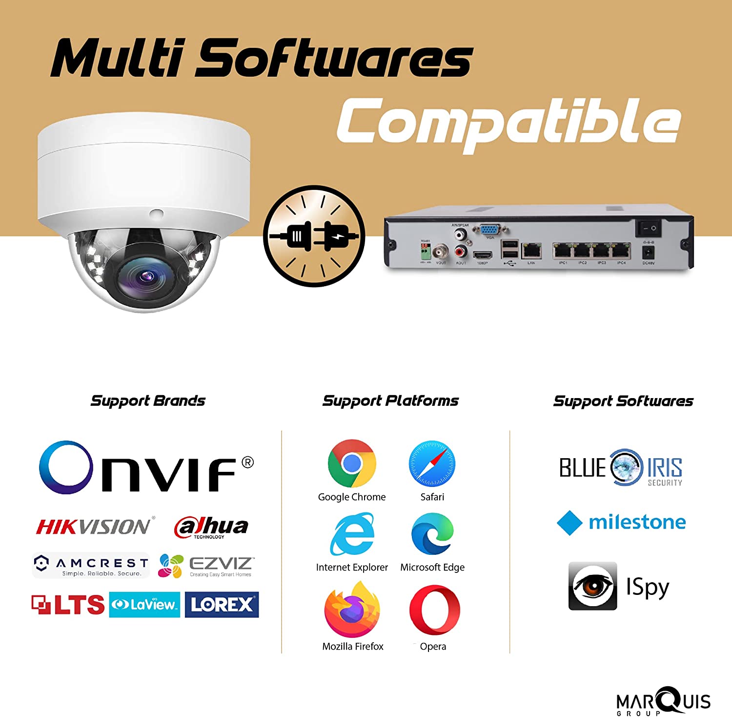 Hikvision/Uniview Compatible IP Turret Camera (6MP)- IPC-YT60