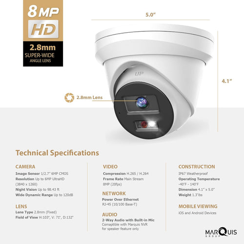 Hikvision HIK-TD824 (8MP)