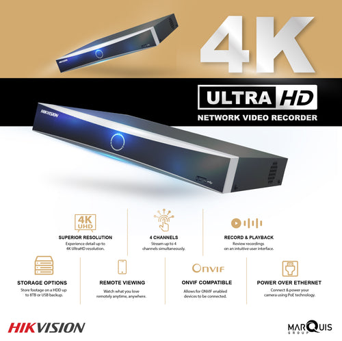 Hikvision - DS-7608NXI-K2/8P (8ch NVR)